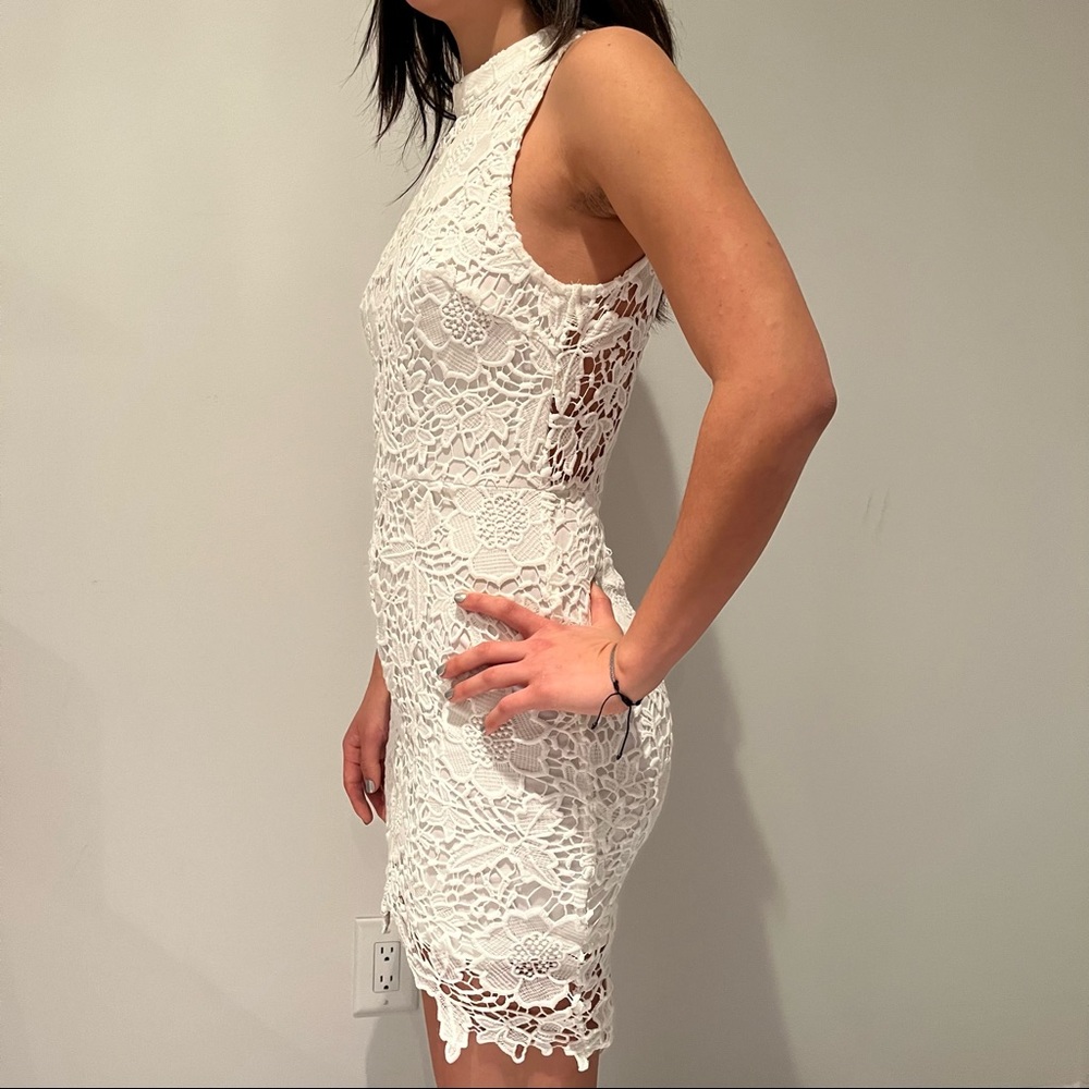 ASTR White Lace Dress